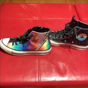 Worn Once Unisex Converse Chuck 70 Pride High Top